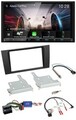 Kenwood Lenkrad 2DIN USB DAB Bluetooth Autoradio für Audi A4 2000-2001