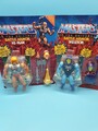 Masters Of The Universe Skeletor und He Man Deluxe Battle Armor Neu OVP