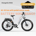 E Bike 26 Zoll Mountainbike Elektrofahrrad 1000W 48V Fatbike 840WH Pedelec eBike