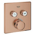 GROHE Thermostat Grohtherm SmartControl 29124 eckig FMS 2 ASV warm sunset gebürs
