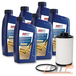 HYDRAULIKFILTER DCG +6L AUTOMATIK-GETRIEBEÖL ÖL FÜR SKODA OCTAVIA 1Z 1.4-2.0 04-#PASSENDES SET FÜR FAHRZEUGE MIT DCG-GETRIEBE 6-GANG#