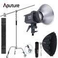 Amaran 200d S 200W 5600K Tageslicht LED-Videolicht + Light Dome 150 + C-Stativ