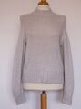 Fluffy Ears Peter Hahn Schurwolle Kaschmir Soft Grau Pullover Gr. D 40, FR 42