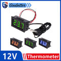 Mini Digital Thermometer Temperatur Messgerät LCD Anzeige mit Fühler 1M Kabel
