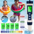 5 in 1 Digital PH+TDS EC Tester Wassertest Meter Messgerät Leitwertmessgerät DE