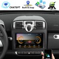 Für Smart Fortwo 451 2005-2010 Android 15 Autoradio ChatGPT 64GB GPS Nav CarPlay