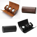 1-3 Slot Travel Watch Roll Case Leder Armbanduhr Vitrine Uhren Aufbewahrungsbox