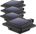 25 LEDs Solar Dachrinnenleuchten Zaunleuchte Wegeleuchte Warmweiß Solarlicht 