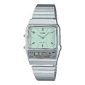Casio Casio Collection Vintage Silber Herren Armbanduhr AQ-800E-3AEF
