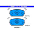 Bremsbelagsatz Scheibenbremse ATE 13.0460-7335.2 für Seat VW Audi Skoda Leon ST