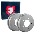 2x JP GROUP BREMSTROMMELN Ø220mm HINTEN passend für TROMMELBREMSE