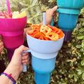 Stadium Tumbler Popcorn Cup Snack Cup Multifunktionsbecher 1000ml