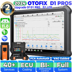 2025 OTOFIX D1 PROS KFZ Diagnosegerät Auto OBD2 Scanner ALLE SYSTEM ECU Coding