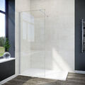Walk in Duschwand NANO Dusche Duschkabine Duschabtrennung mit SMC Duschwanne