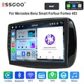 32G DAB+ Carplay Für Mercedes Benz Smart Forfour Fortwo 453 Autoradio Android BT