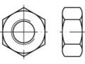 50 x Sechskantmutternmit metrischem Feingewinde DIN 934 Messing M 14 x 1,5, CAB 