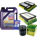 INSPEKTIONSKIT FILTER LIQUI MOLY ÖL 5L 5W-40 für Mazda 5 CR19 2.0 1.8 CW 3 BK