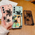 Kartenfach Hülle Für Samsung S25 Ultra S24 FE S23 S22 A56 A16 A15 Baum TPU Case