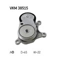 1x Riemenspanner, Keilrippenriemen SKF VKM 38515 passend für MERCEDES-BENZ