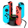 Ladegerät für NS Switch/Switch OLED Controller Joycon Ladehalterung 4 in...