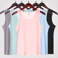 Damen Eisseidenweste Mit V-Ausschnitt Lässiges Tanktop Sommer Ärmelloses ☇ ▏