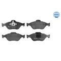 1x Bremsbelagsatz, Scheibenbremse MEYLE 025 236 0418 passend für FORD MAZDA