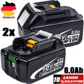 2X Original Ersatzakku 18V Für Makita Akku BL1850B BL1830 BL1860B LXT400 BL1860