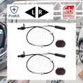 2x ORIGINAL® Febi Bilstein Sensor, Raddrehzahl Vorne, Links, Rechts für BMW 1