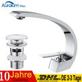 Waschtischarmatur Bad Wasserfall Wasserhahn Waschbecken Einhand Mischbatterie