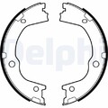 1x Bremsbackensatz, Feststellbremse DELPHI LS2159 passend für SSANGYONG KIA