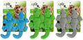 AFP Green Rush - Gecko 2 Stück Katzenspielzeug mit Catnip Stofftier 9cm