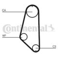 Wasserpumpe + Zahnriemensatz Continental CTAM CT720WP1 für OPEL