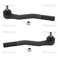 2X TRISCAN SPURSTANGENKOPF AUßEN UNTEN VORNE LINKS+RECHTS passend für JEEP GRAND