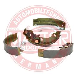 Bremsbackensatz Bremsbacken Hinterachse passend für Fiat Panda 169 169_