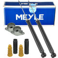 2x MEYLE Stoßdämpfer + Domlager Service-Kit Hinten für FORD FIESTA 6 1.0-1.6D