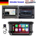 7'' CarPlay Für VW Touran Golf 5 6 Polo EOS Android Autoradio GPS Navigation 32G