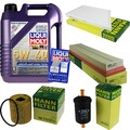 INSPEKTIONSKIT FILTER LIQUI MOLY ÖL 5L 5W-40 für Peugeot 206 CC 2D 1.6 16V 2A/C