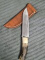 Handgefertigt-Hirschhorngriff Jagdmesser Mit Sehr Gute Stahl Qualität .nr 2