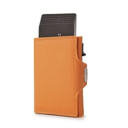 Slim Wallet Geldbeutel RFID-Schutz Geldbörse Portemonnaie mit Karten & Münzfach
