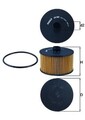 MAHLE Ölfilter OX 968D für DACIA MERCEDES-BENZ  passend für NISSAN RENAULT