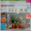 GARDENA Micro-Drip-System Start-Set Pflanztöpfe M