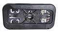 TYC Außenspiegel Spiegelglas rechts Für MERCEDES Sprinter 907 18- A9108113600