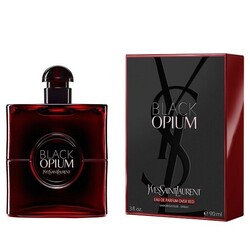 YVES SAINT LAURENT SCHWARZ OPIUM ÜBER ROT 90ML EDP SPRAY BRANDNEU & VERSIEGELT
