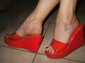Supi Sexy High Heels Zoccoli Plateau Pantoletten Sandaletten Clogs Mules 37 NEU