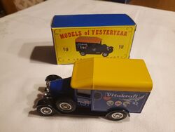 Matchbox , Models of Yesteryear ,Y19  1929 Morris Cowley Lieferwagen "Vitakraft"