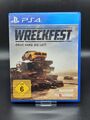 SONY PLAYSTATION 4 PS4 SPIEL -  WRECKFEST DRIVE HARD DIE LAST - TOP ZUSTAND