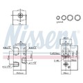 1x Expansionsventil, Klimaanlage NISSENS 999450 passend für RENAULT DACIA