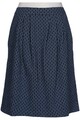hessnatur Rock Damen Damenrock Gr. EU 40 Baumwolle Marineblau #0tnog25