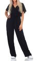 JDY Damen Jumpsuit Overall Einteiler lange Hose Hosenanzug Stoffhose JDYStarr