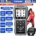 TOPDON AL500B Auto Diagnosegerät KFZ OBD2 Scanner Fehlercodeleser Batterietester